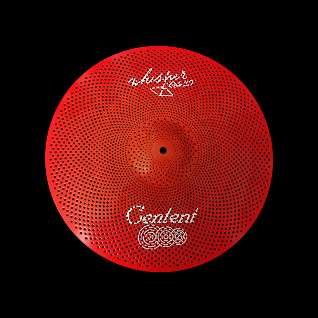 Red Whisper Cymbals